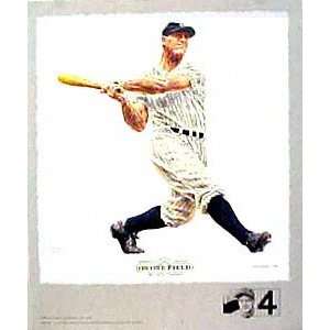 Lou Gehrig New York Yankees 20 X 24 Lithograph Sports 