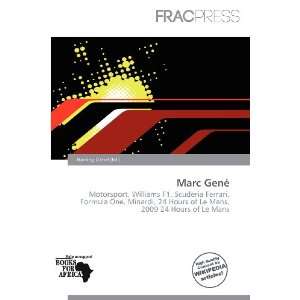  Marc Gené (9786136532370) Harding Ozihel Books