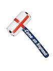 St Georges Day England Cross Design Inflatable Hammer