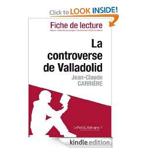 La controverse de Valladolid de Jean Claude Carrière (Fiche de 