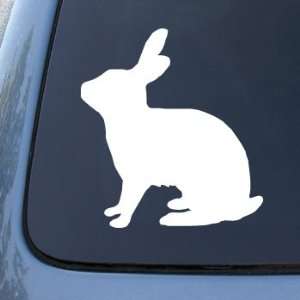  RABBIT SILHOUETTE   Bunny   Vinyl Car Decal Sticker #1548 