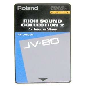  Roland Sound Library Rich Sound Collection 2 for Internal 