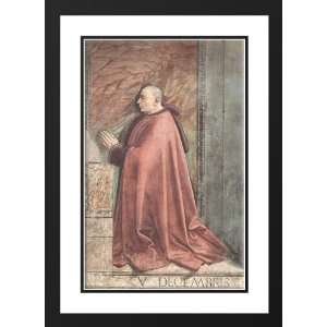 Ghirlandaio, Domenico 28x40 Framed and Double Matted Portrait of the 