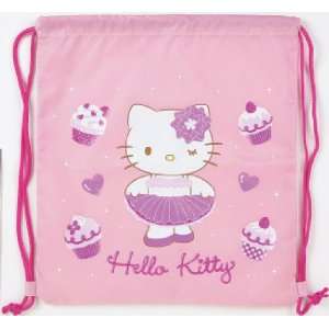  Hello Kitty Drawstring Bag Pink Tutu