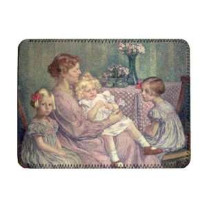 Madame van de Velde and her Children, 1903    iPad Cover (Protective 
