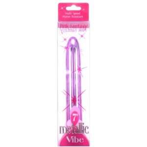  Pink Fantasy 7 Metallic Massager