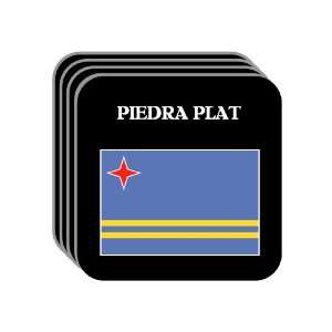  Aruba   PIEDRA PLAT Set of 4 Mini Mousepad Coasters 