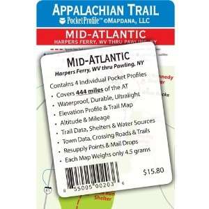 Appalachian Trail Pocket Profile   Mid Atlantic Set