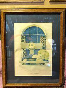 Original Cream of Wheat Advertising Sign  Framed Matted  