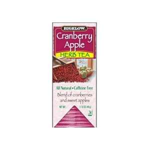 Bigelow   Cranberry Apple Tea Bags Grocery & Gourmet Food