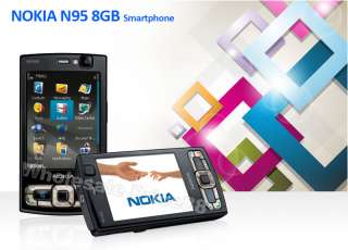 NEW NOKIA 3G N95 WiFi GPS 5MP UNLOCKED MOBILE PHONE 6417182898792 