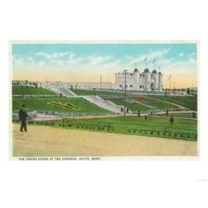  The Grandstand at the Gardens   Butte, MT Giclee Poster 