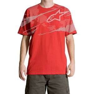 Alpinestars Vader T Shirt , Color Red, Size Lg, Size Segment Youth 