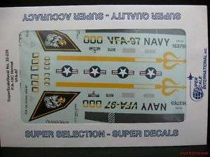 32 SUPERSCALE DECALS F/A 18C HORNET VFA 97  