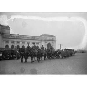  1924 photo Body of Sam Gompers leaving Union Station for A 