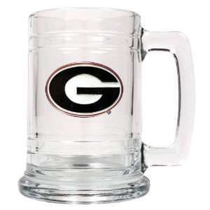  Georgia Bulldogs 15 oz. Glass Tankard
