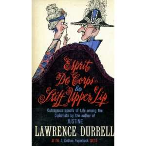   Stiff Upper Lip Lawrence Durrell, Vasiliu and Nicolas Bentley Books