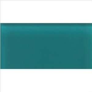 Glass Reflections 4 1/4 x 8 1/2 Glossy Wall Tile in Almost Aqua