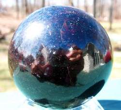 Dark Red Almandine Garnet Sphere / Crystal Ball  