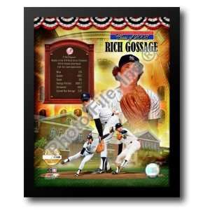  Rich Gossage HOF PF Gold (Limited Edition) 12x14 Framed 