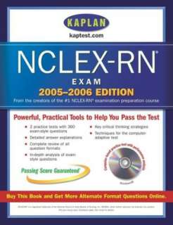   Kaplan NCLEX RN Exam 2005 2006 by Kaplan, Kaplan 