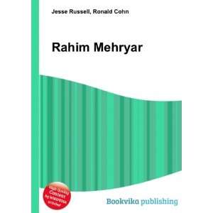  Rahim Mehryar Ronald Cohn Jesse Russell Books