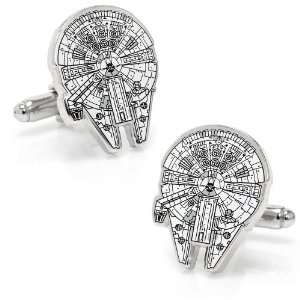 Cufflinks Inc Star Wars Millenium Falcon Blueprint Cufflinks (SW MF BP 