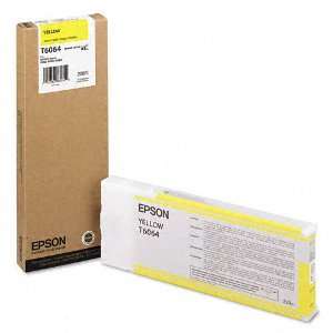 Epson   T606400 (60) Ink, Yellow   Sold As 1 Each   Wide color gamut 