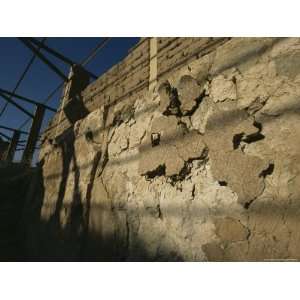  Vandalized and Eroded Assyrian Carvings at the Palace of 