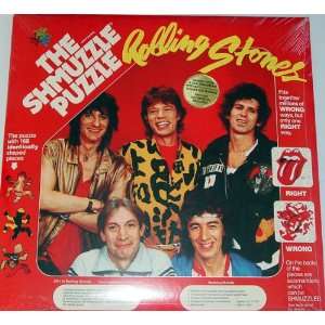  Rolling Stones Rare 1983 Schmuzzle Puzzle Unopened 