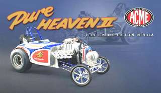 PURE HEAVEN II FUEL ALTERED 118 NHRA GMP ACME DIECAST NEW  