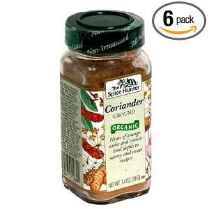 Spice Hunter Organic Ground Coriander, 1.4 Ounce Unit (Pack of 6)