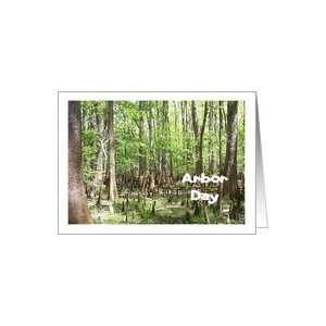 Arbor Day, Okefenokee Swamp Cypress Forest Card