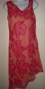 NWT Alyn Paige fushia flower print dress size 11/ 12  