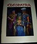 Cleopatra w Liz Taylor Movie Program / Souvenir Book  