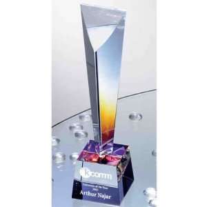  Arcobaleno   Optically perfect tower award on a dichroic 