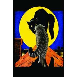  Cats on a Cold Tin Roof 20x30 Poster Paper