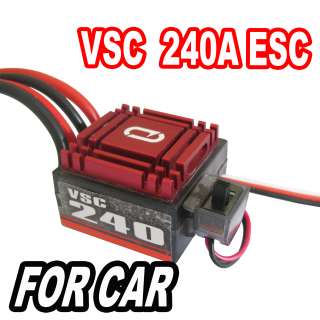 RC 240A Brushed Speed Control ESC for Car Truck