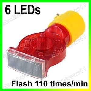 LED Solar Energy Warning Flashing lamp caution light  