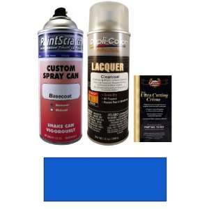 12.5 Oz. New 555 Blue Mica Pearl Spray Can Paint Kit for 1998 Subaru 