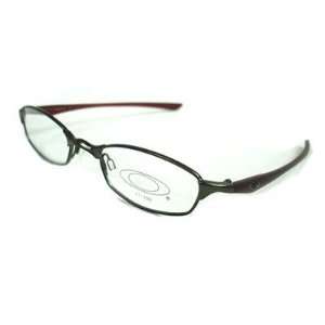  New Oakley Rx Eyeglass Frame Off Line 4.0 Pewter/Crimson 