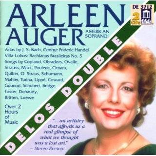 Arleen Augér   American Soprano by George Frideric Handel (Audio CD 
