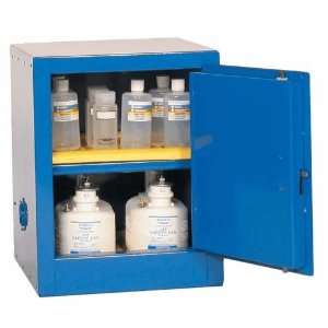  Benchtop Acid Storage Cabinet, Manual Latching Door, 4 