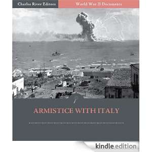 World War II Documents Armistice with Italy (Illustrated) U.S 