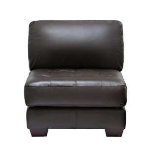  Diamond Sofa   Zen Collection Armless, All Leather Tufted 