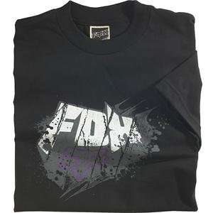  Fox Racing Youth Militia T Shirt   Youth Medium/Black Automotive