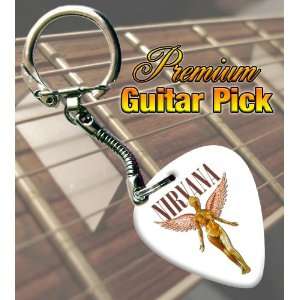  Nirvana In Utero Premium Guitar Pick Keyring Musical 
