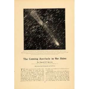 1909 Article Halleys Comet Sky Garrett Serviss Photo   Original Print 