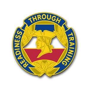 United States Army Reserve Training Center Unit Crest Patch Decal 