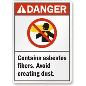 Danger Contains Asbestos Fibers. Avoid Creating Dust Diamond Grade 